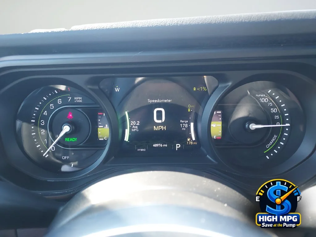 Used 2024 White Jeep Sahara 4xe image 27