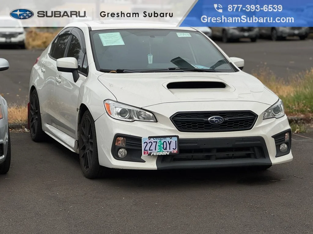 Used 2020 White Subaru Premium image 1
