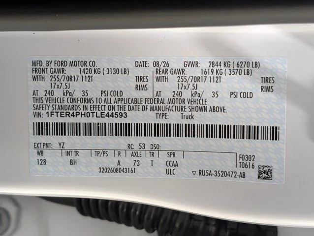 New 2026 Oxford White Ford XL image 51