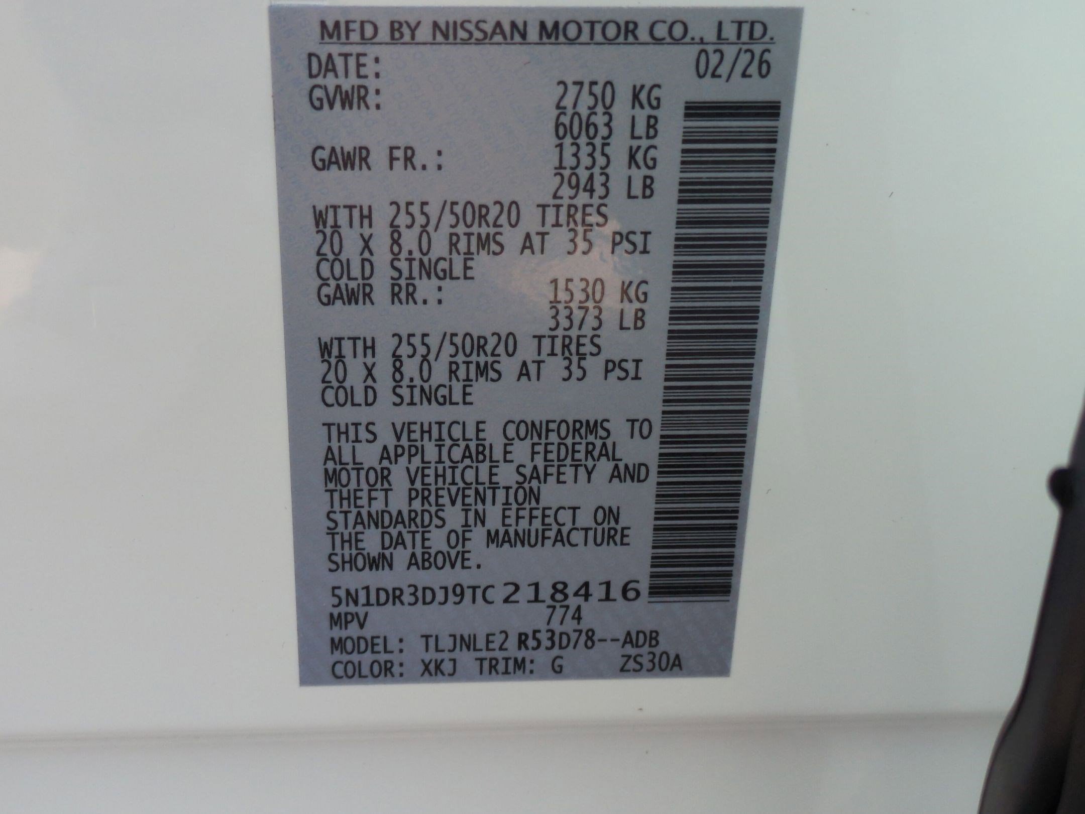 New 2026 Everest White Pearl TriCoat / Super Black Two-tone Nissan Platinum image 16