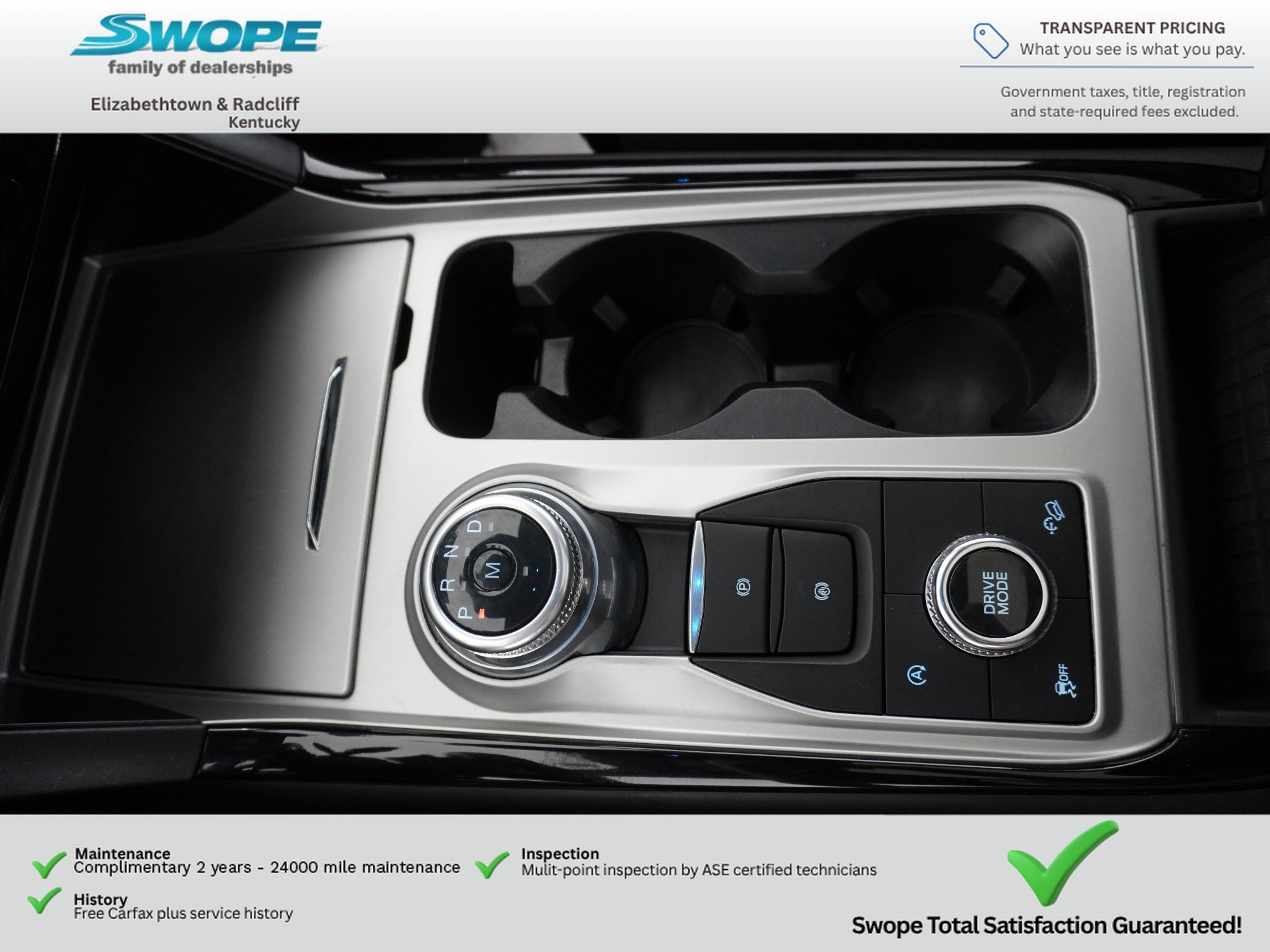 Used 2023 Star White Metallic Tri-Coat Ford ST image 25