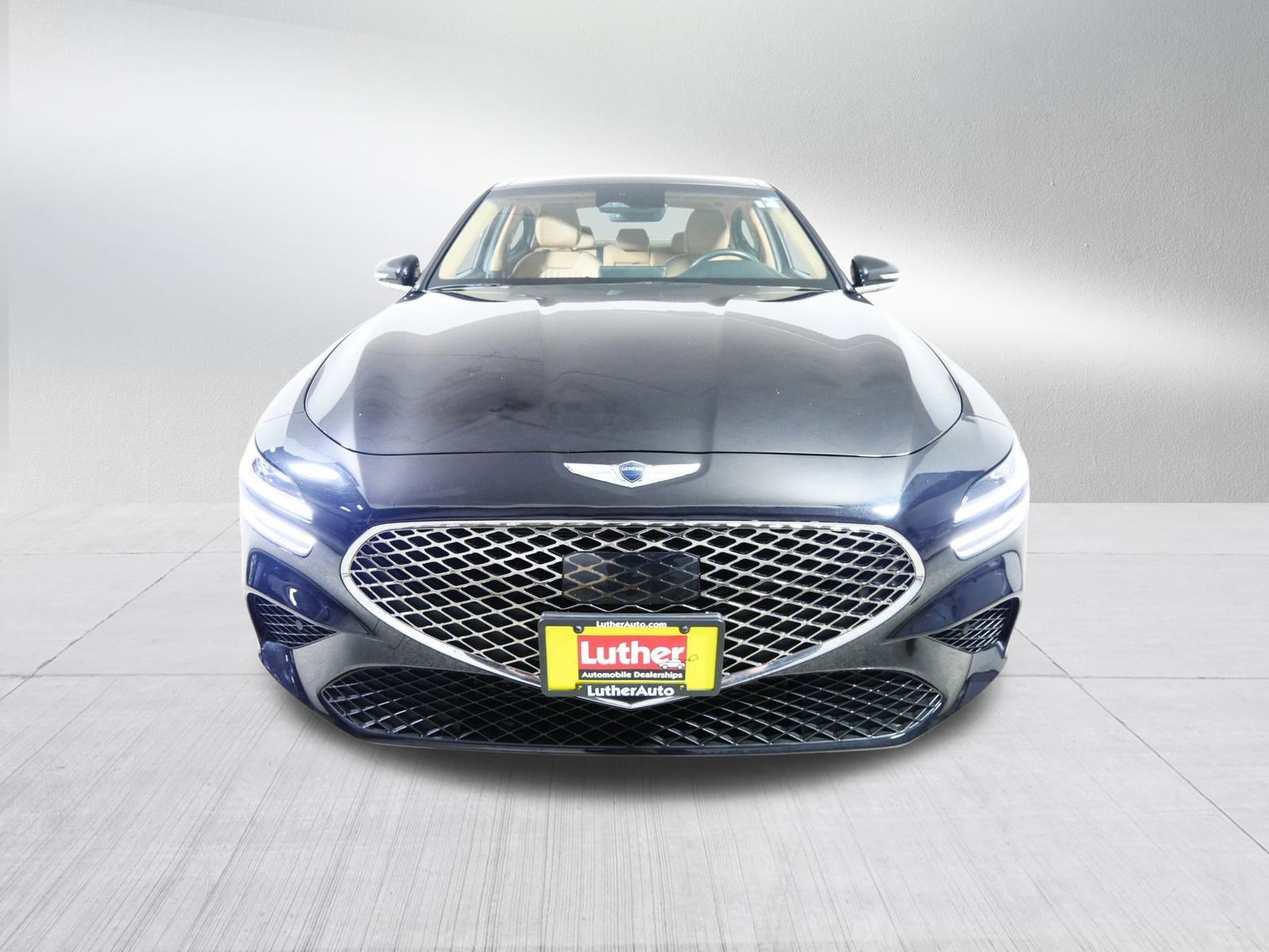 Used 2022 GENESIS G70 Standard with VIN KMTG34TA0NU086848 for sale in Golden Valley, Minnesota