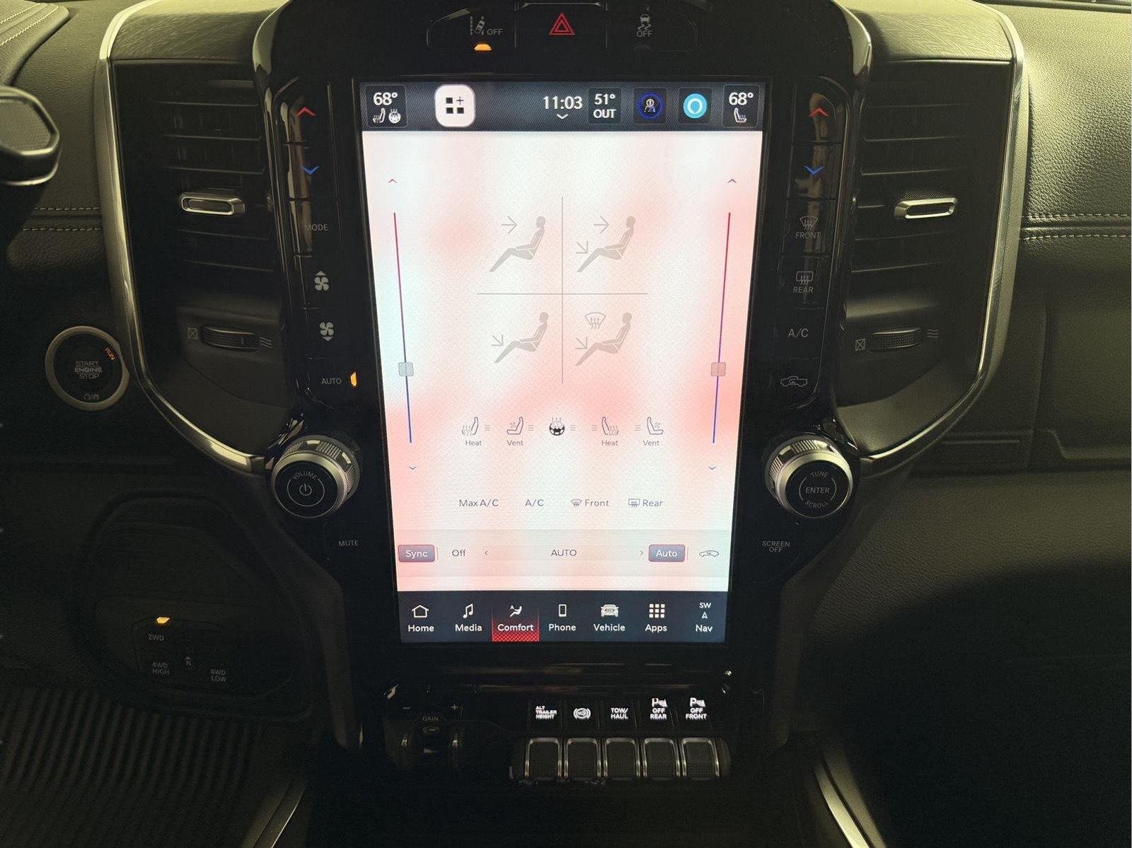 New 2026 Ceramic Gray Clear-Coat Exterior Paint RAM Laramie image 40