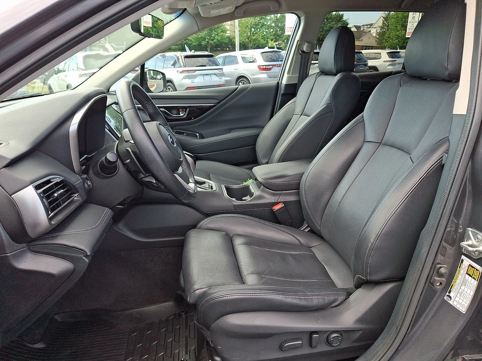 Used 2021 Magnetite Gray Metallic Subaru Limited image 14