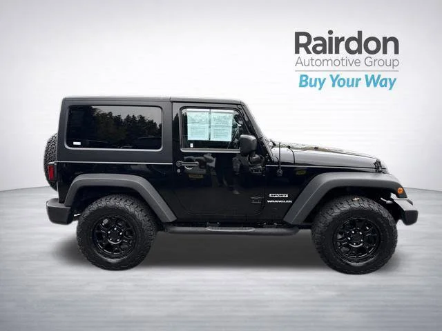 Used 2017 Black Clearcoat Jeep Sport image 22