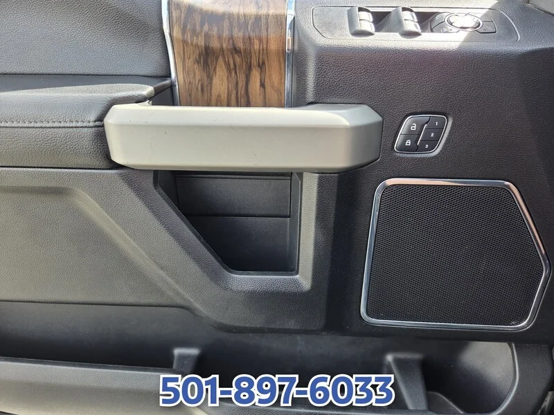 Used 2018 Shadow Black FORD LARIAT 4WD SUPERCREW 5.5