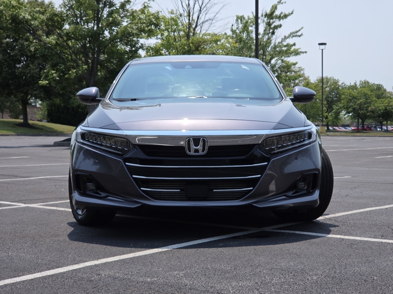 Certified Used 2021 Modern Steel Metallic Honda EX-L image 16