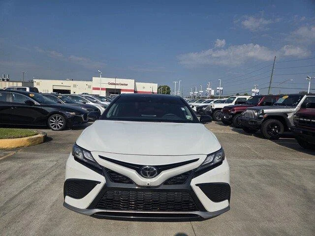 Used 2024 Wind Chill Pearl/Midnight Black Metallic Toyota XSE V6 image 7
