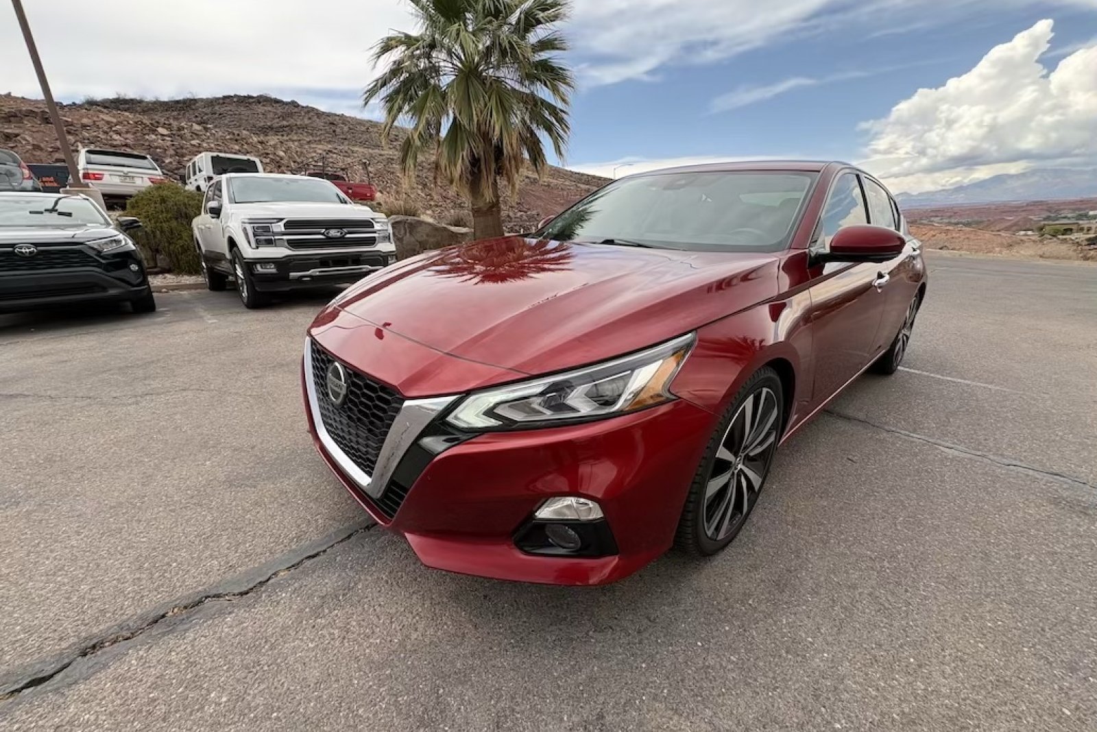 Used 2019 Scarlet Ember Tintcoat Nissan 2.5 Platinum image 1