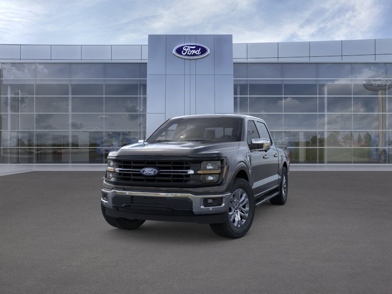 New 2026 Agate Black Metallic Ford XLT image 2