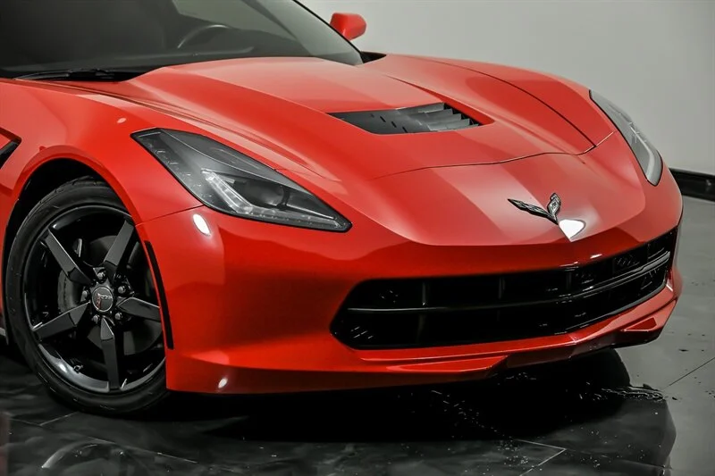 Used 2015 Crystal Red Tintcoat Chevrolet Stingray image 2