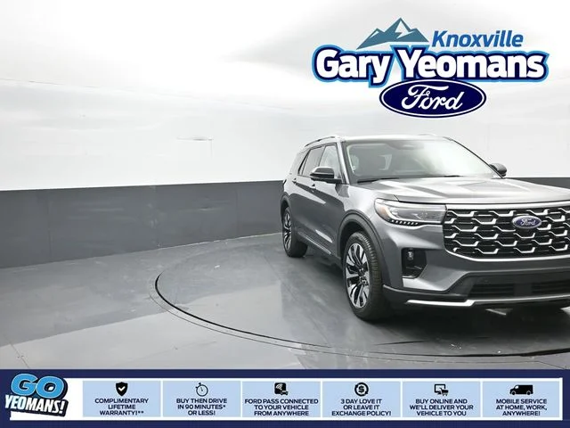 New 2026 Gray Ford Platinum image 1