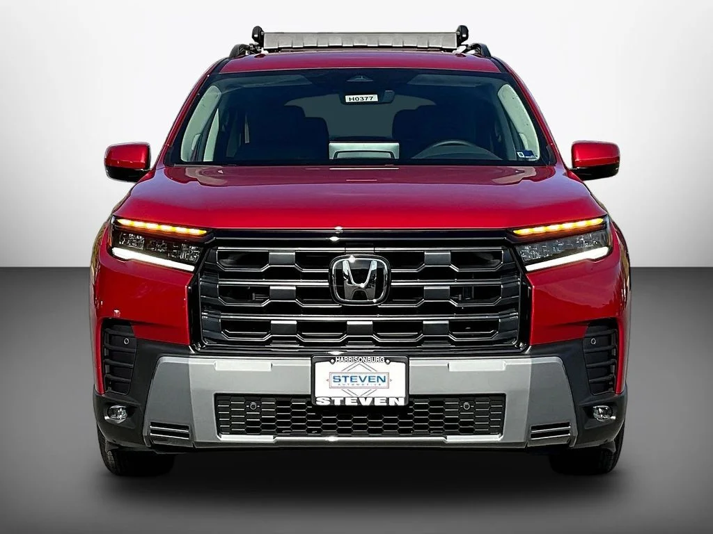 New 2026 Radiant Red Metallic II Honda AWD EX-L image 2