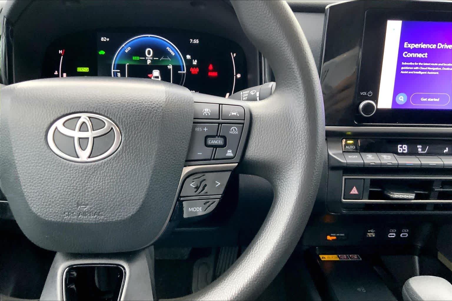 Used 2025 Reservoir Blue Toyota LE image 24