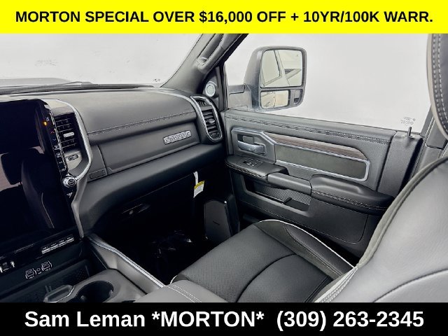 New 2026 Ceramic Gray Clear-Coat Exterior Paint Ram Laramie image 24