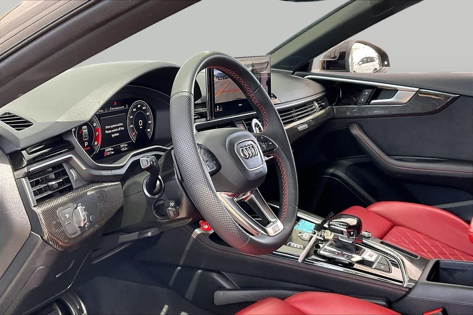 Used 2022 Mythos Black Metallic Audi Premium Plus image 17