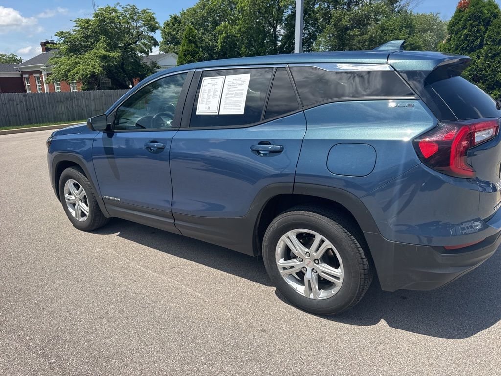 Used 2024 Blue GMC SLE image 3