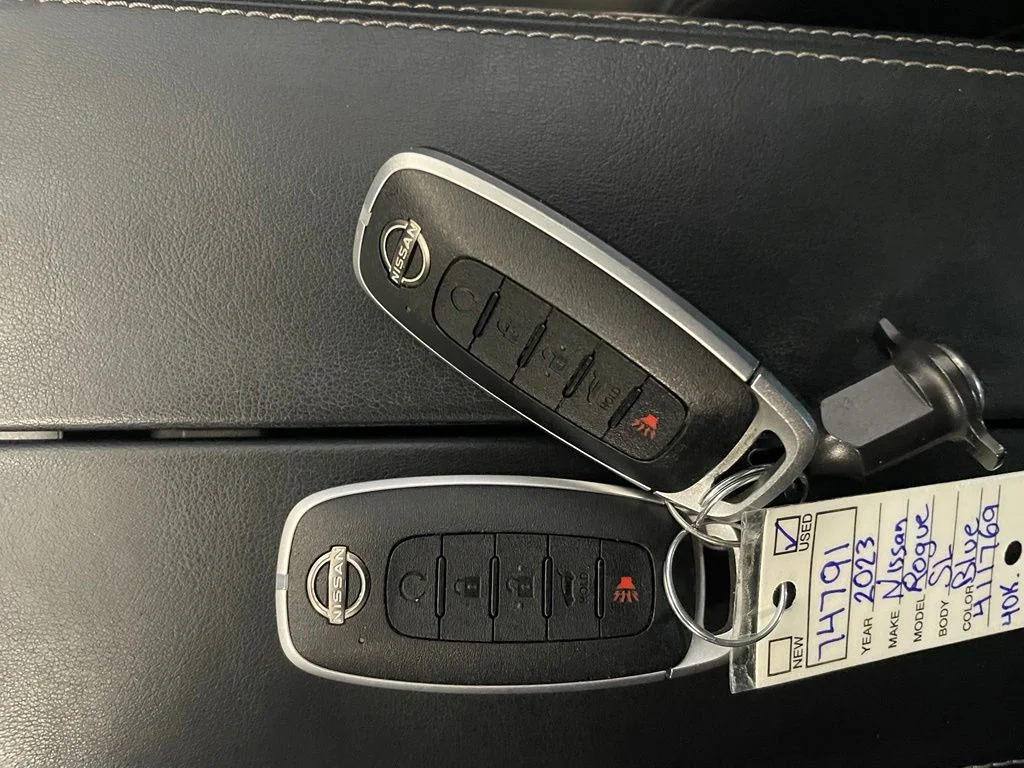 Certified Used 2023 Blue Nissan SL image 19