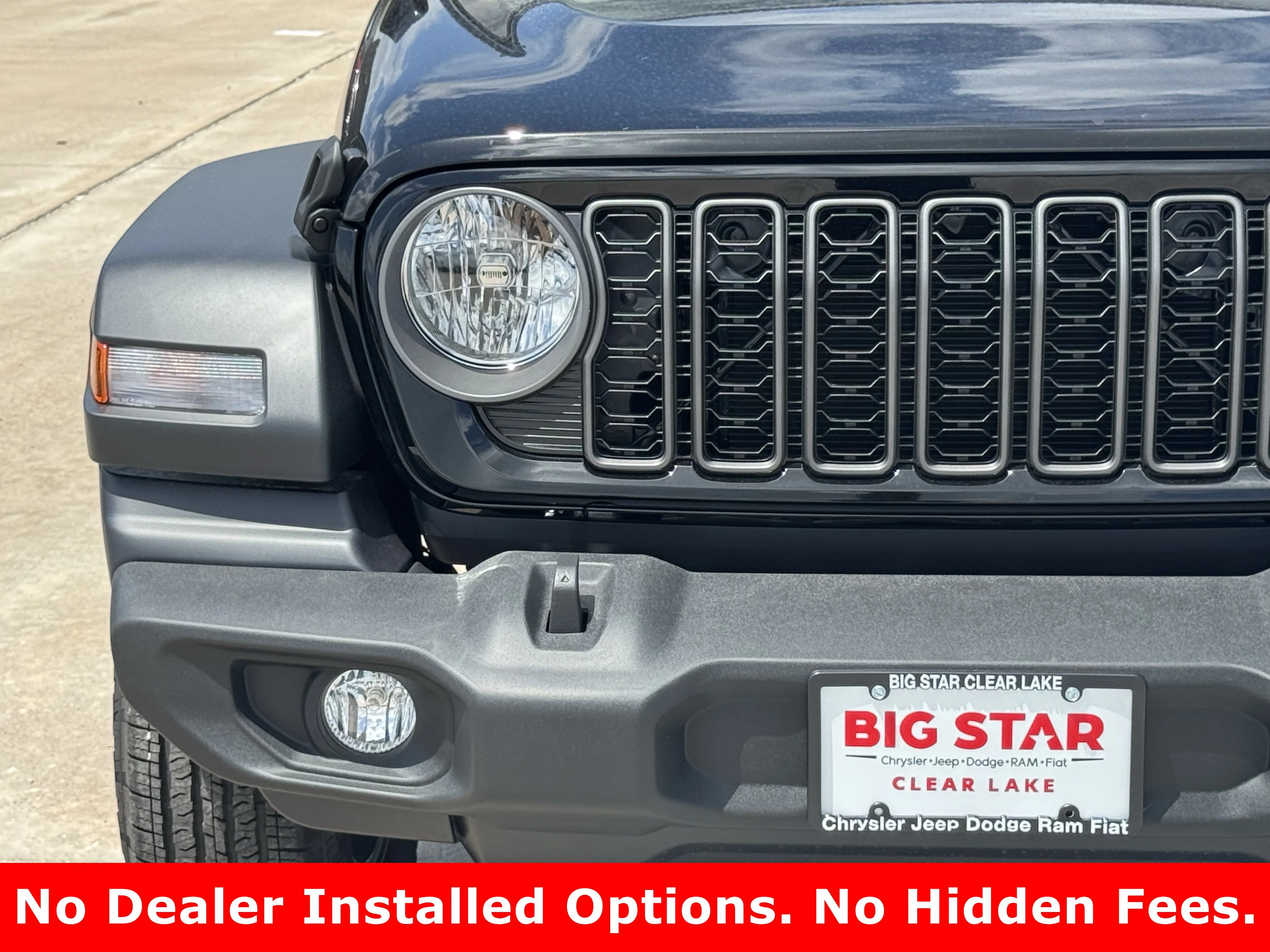 New 2026 Black Clearcoat Jeep Sport image 5