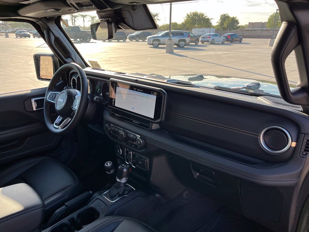 Used 2024 Green Jeep Sahara 4xe image 15