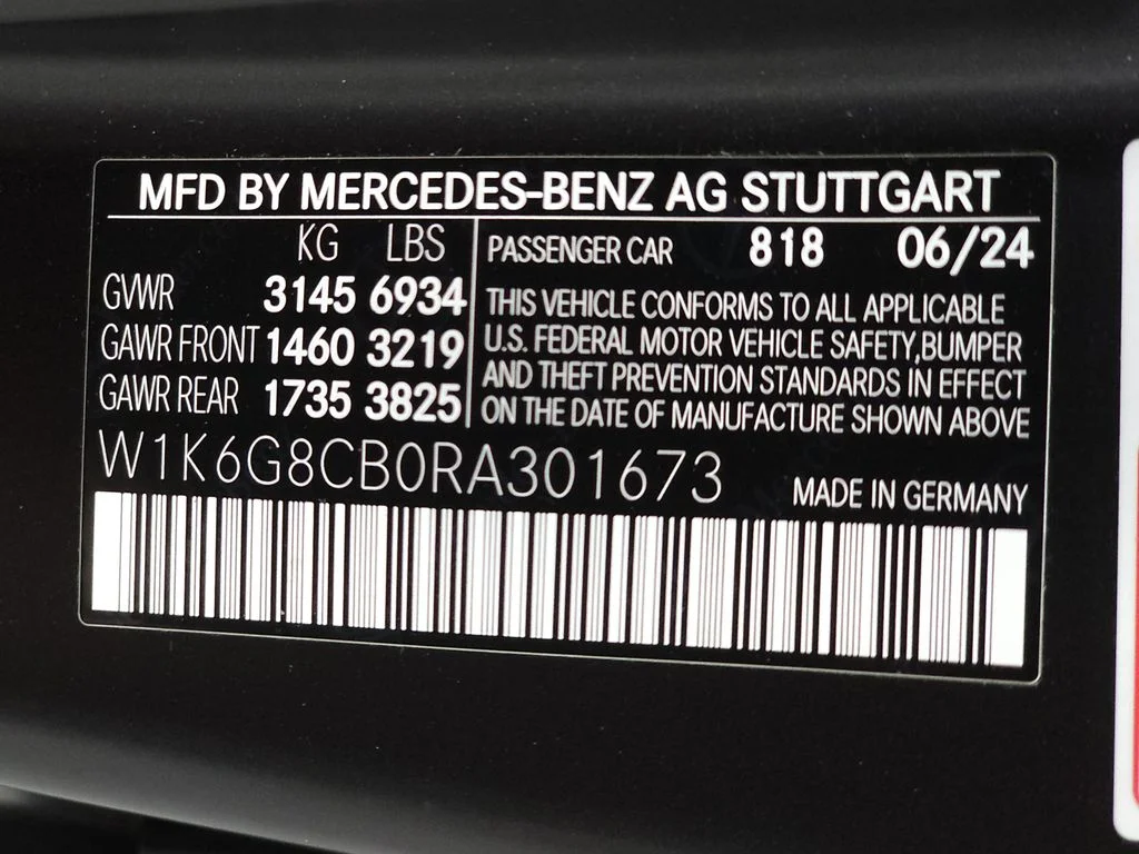 Used 2024 MANUFAKTUR Graphite Gray Magno Mercedes-Benz S 63 E AMG® image 43