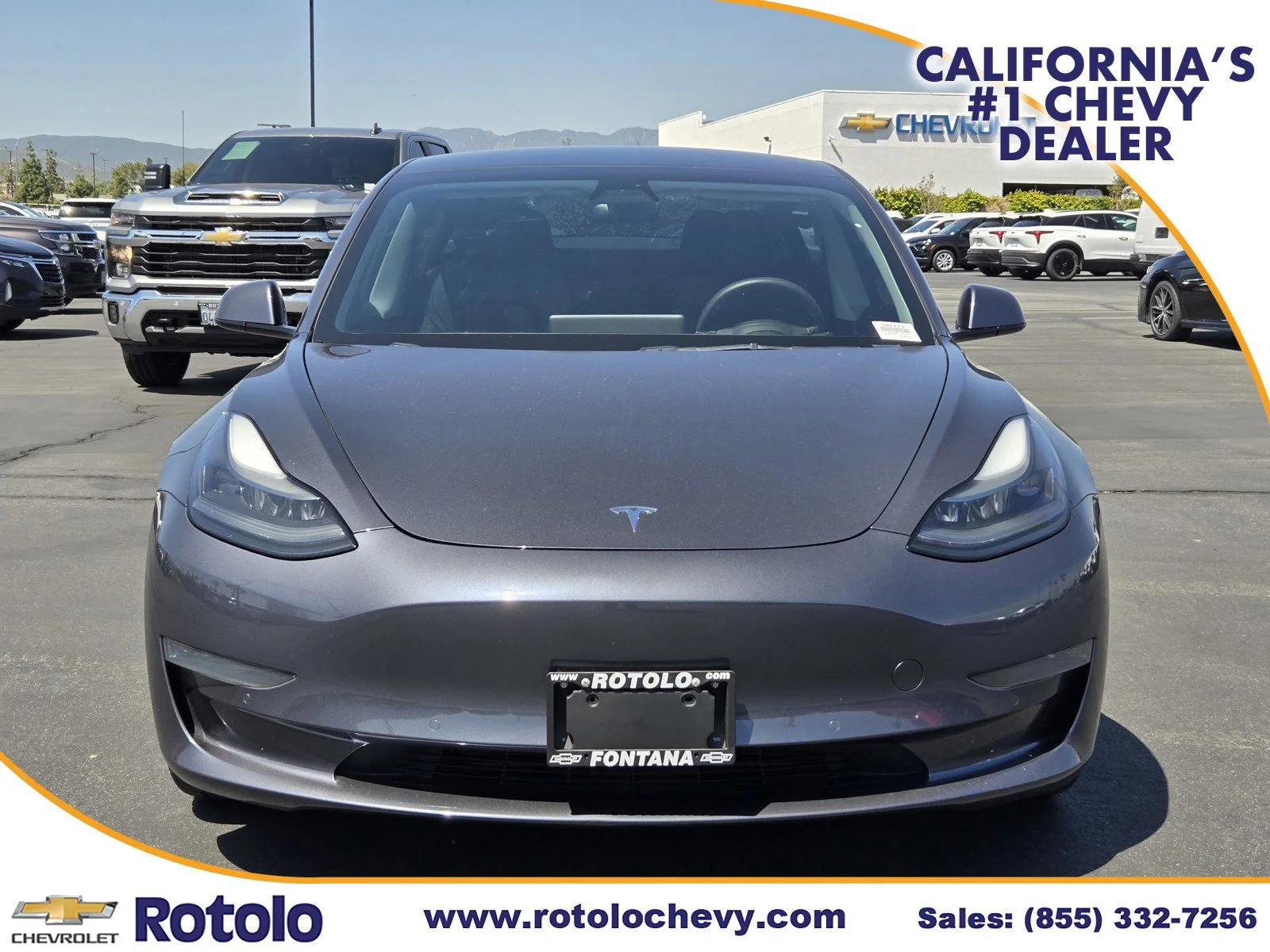 Used 2021 Tesla Model 3 Base with VIN 5YJ3E1EA2MF100436 for sale in Fontana, CA