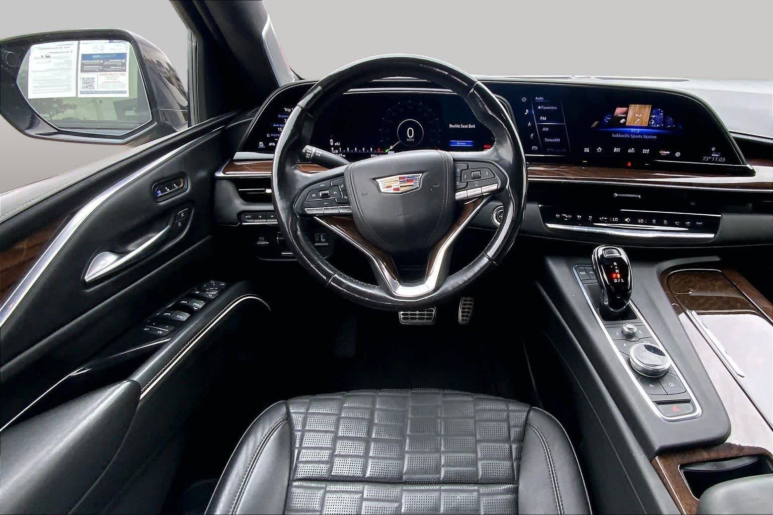 Used 2022 Galactic Gray Metallic Cadillac Sport Platinum image 6