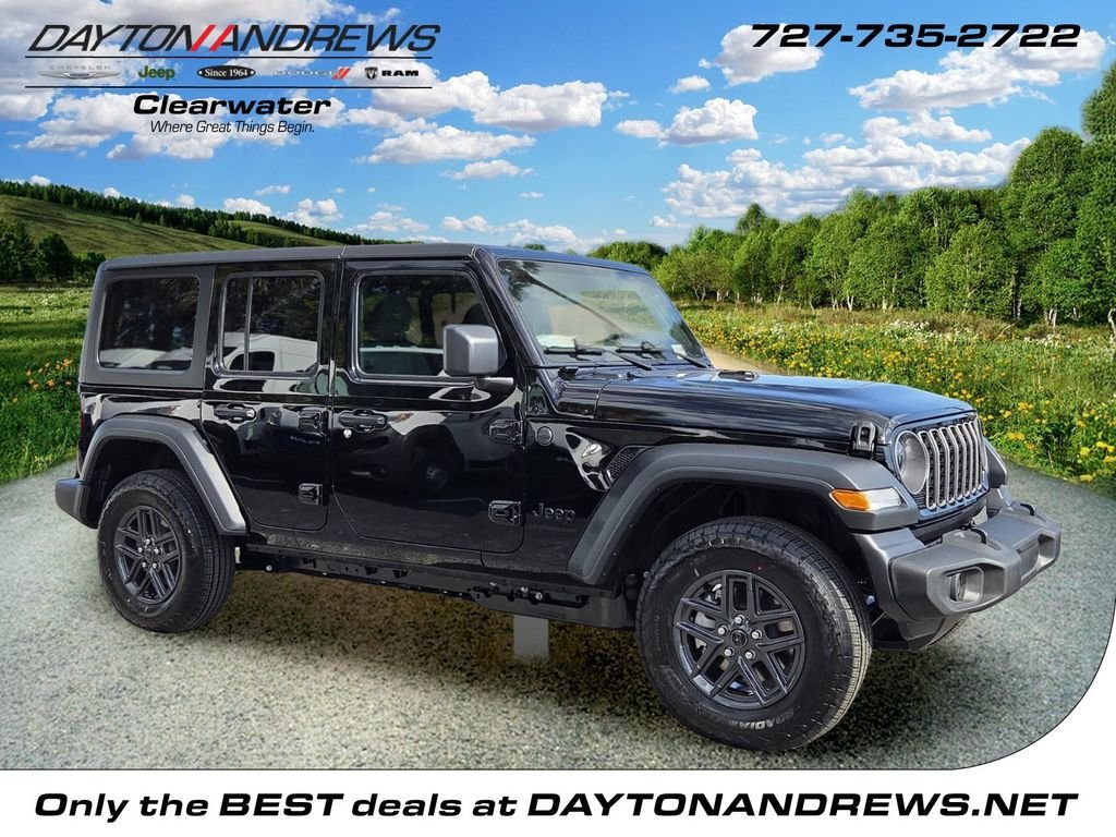 New 2026 Black Clear-Coat Exterior Paint Jeep Sport image 1