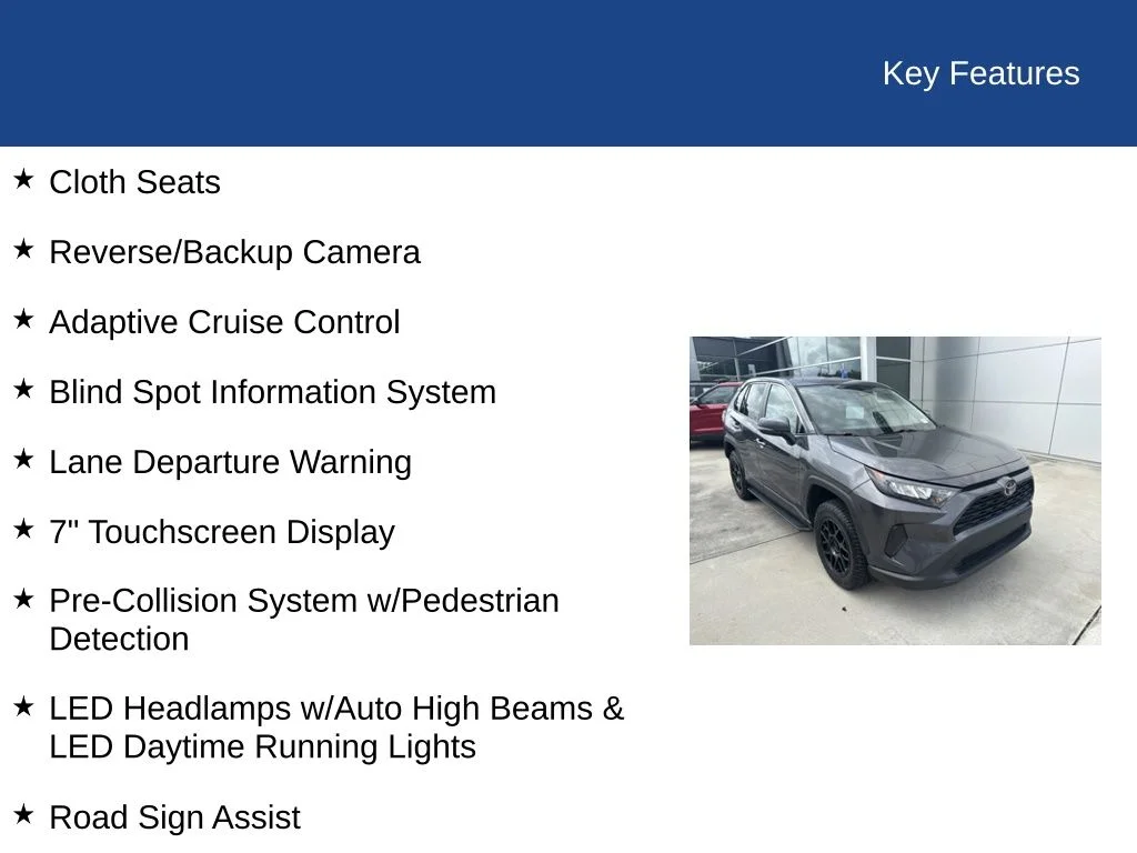 Used 2022 Magnetic Gray Metallic Toyota LE image 35