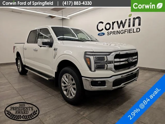 New 2026 Star White Metallic Tri-Coat Ford Lariat® image 9