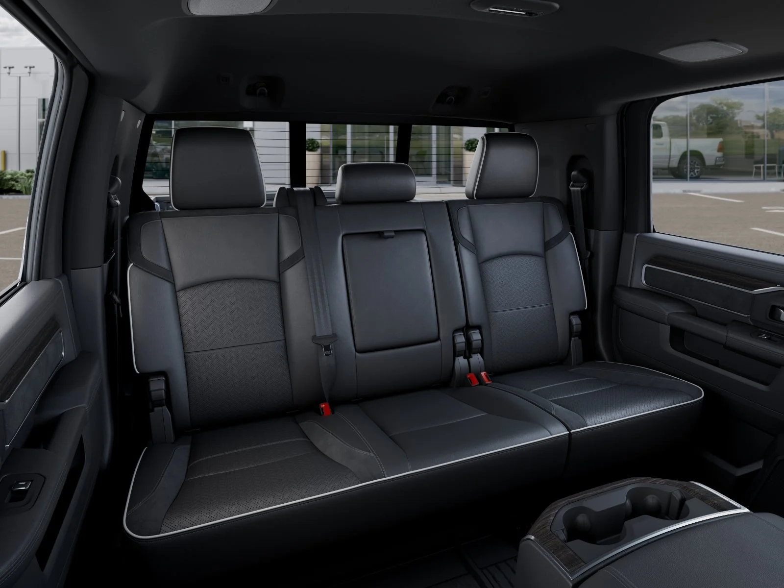 New 2026 Ceramic Gray Clear-Coat Exterior Paint RAM Laramie image 43