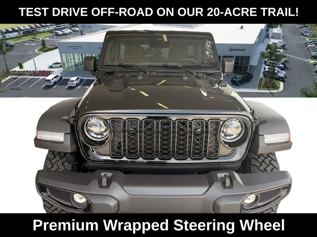 New 2026 Black Clear-Coat Exterior Paint Jeep Willys image 8