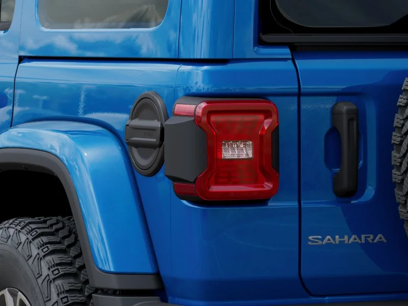 New 2027 Hydro Blue Pearl-Coat Paint Jeep Sahara image 9