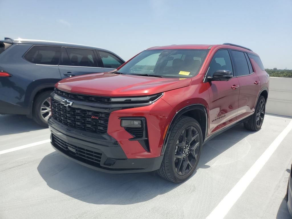 Used 2025 Radiant Red Tintcoat Chevrolet RS image 1