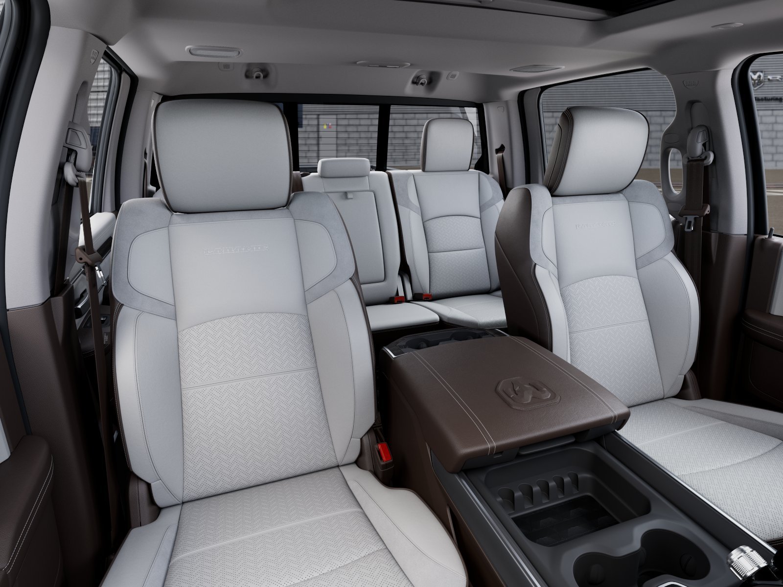 New 2026 Bright White Clear-Coat Exterior Paint RAM LARAMIE image 9
