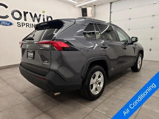 Used 2021 Magnetic Gray Metallic Toyota LE image 5