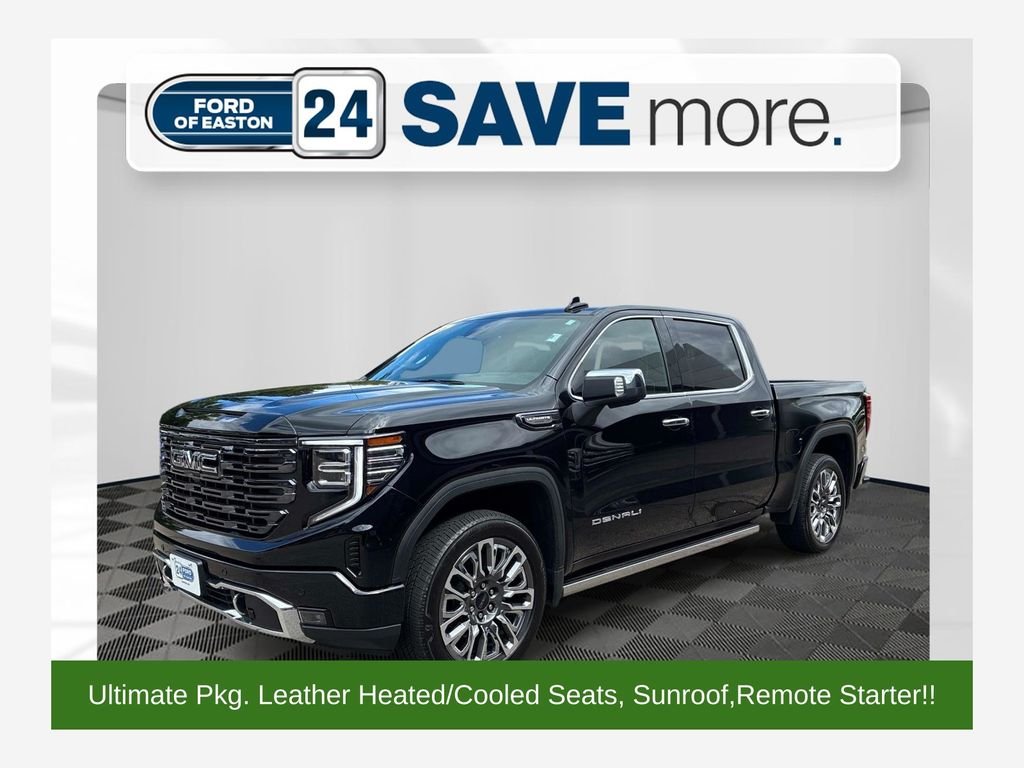 Used 2025 Black GMC Denali Ultimate image 1