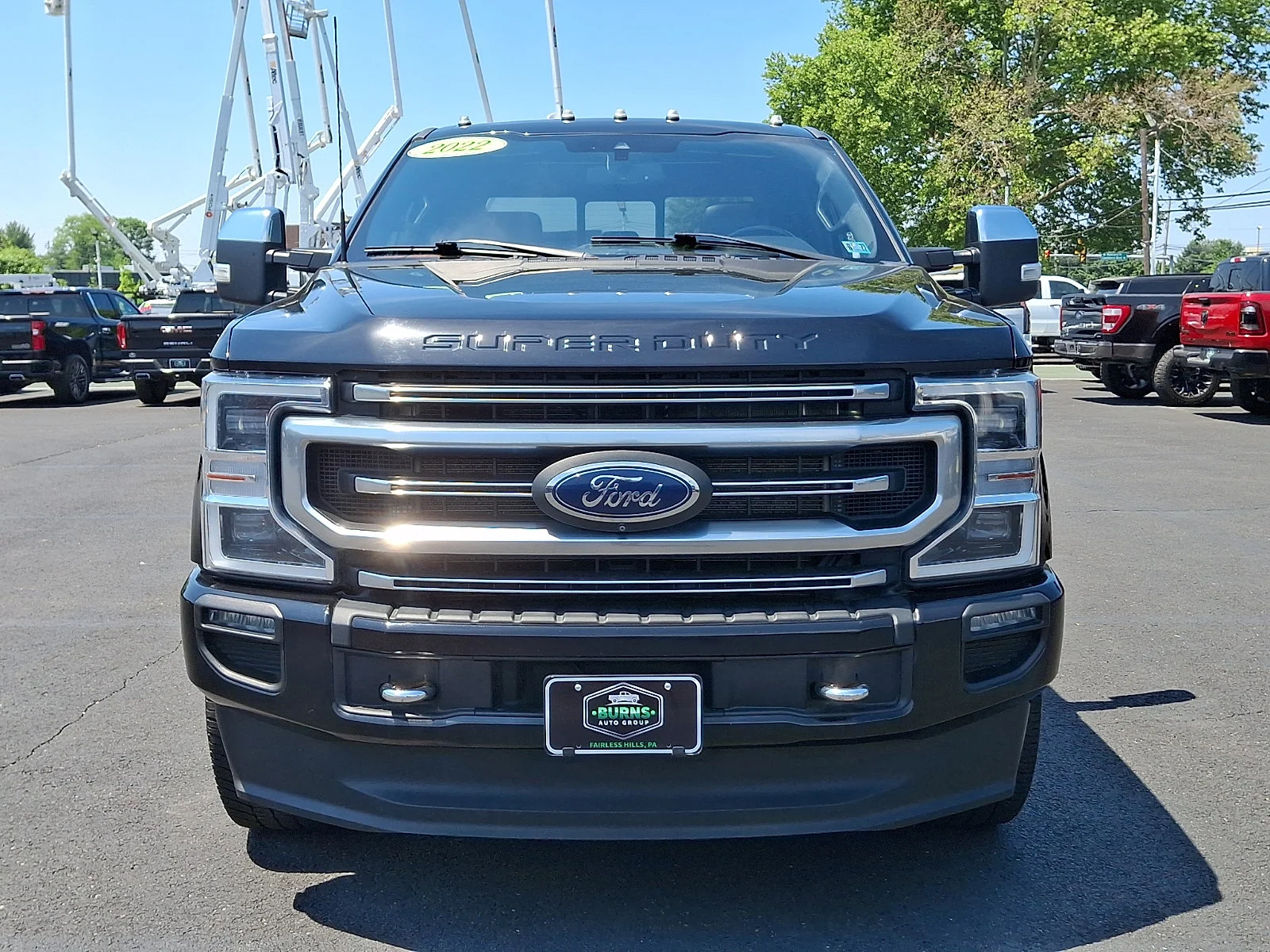 Used 2022 Agate Black Metallic   Um Ford Platinum image 3
