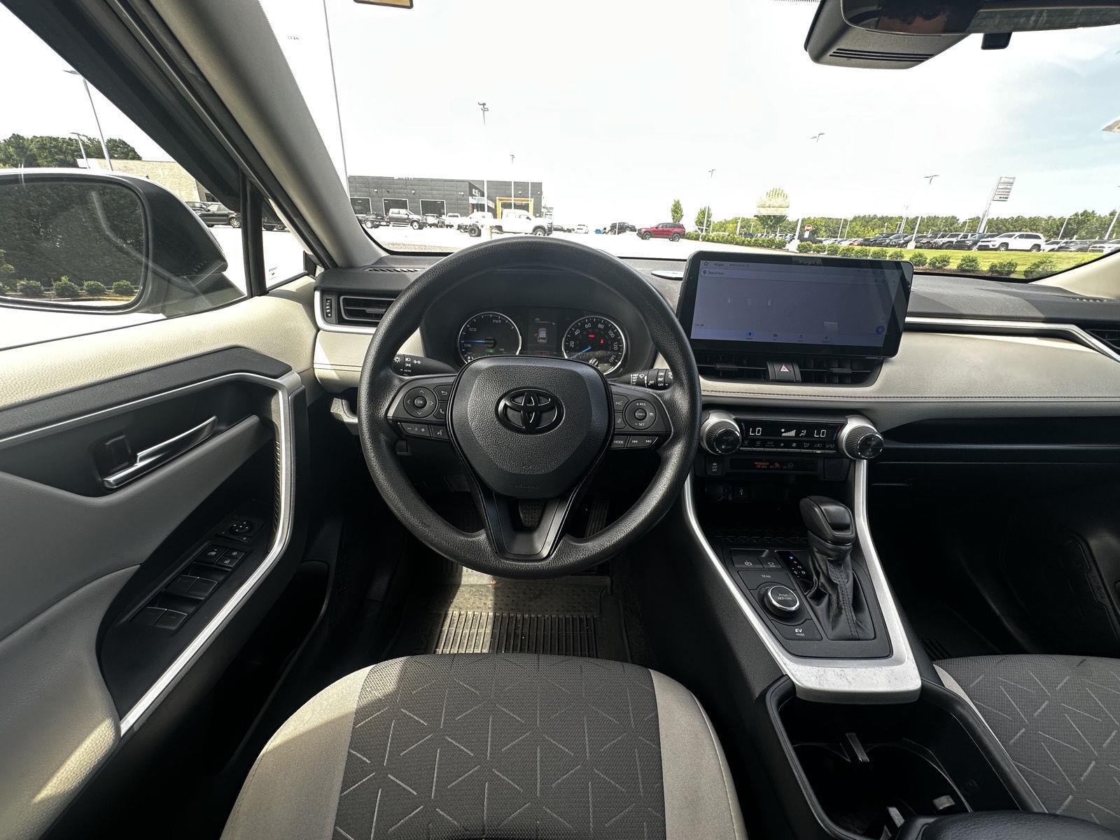 Used 2022 Silver Sky Metallic Toyota Hybrid XLE image 13
