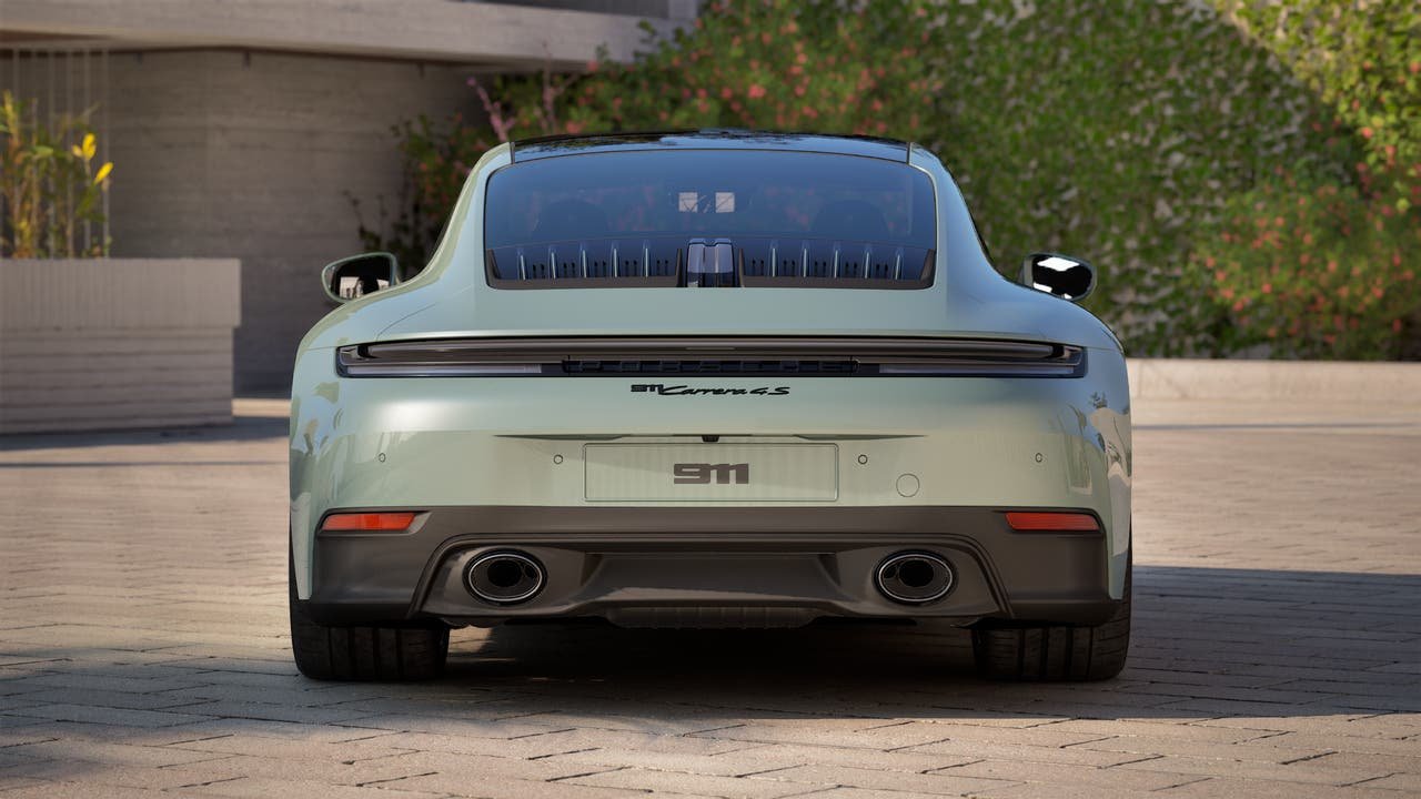 New 2027 Shade Green Metallic Porsche Carrera 4S image 7