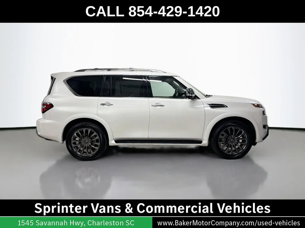 Used 2024 Aspen White Nissan Platinum image 8