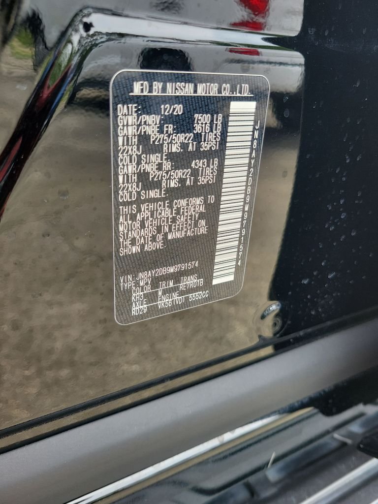 Used 2021 Black Nissan Platinum image 48