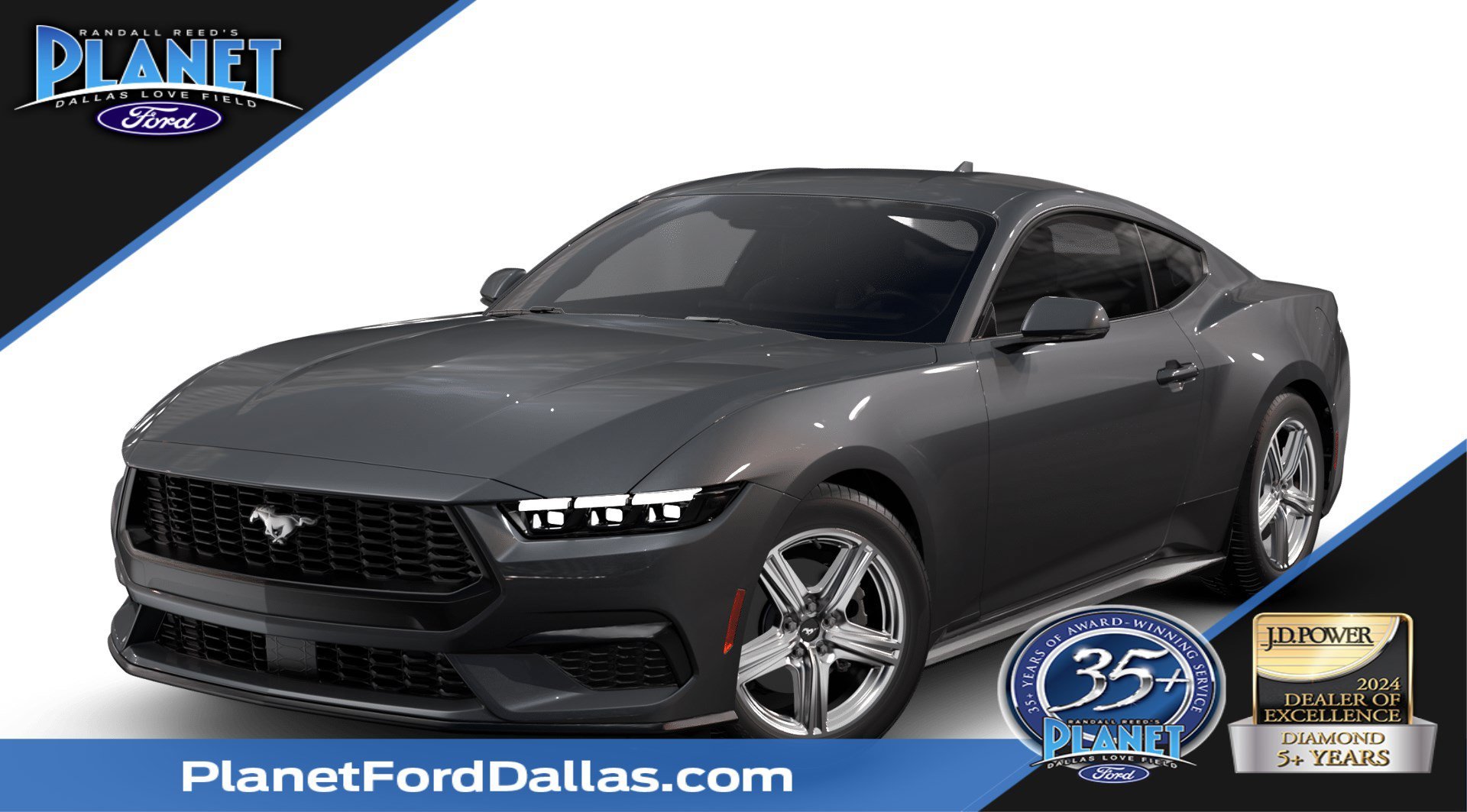 New 2026 Carbonized Gray Metallic Ford EcoBoost Premium Fastback image 1