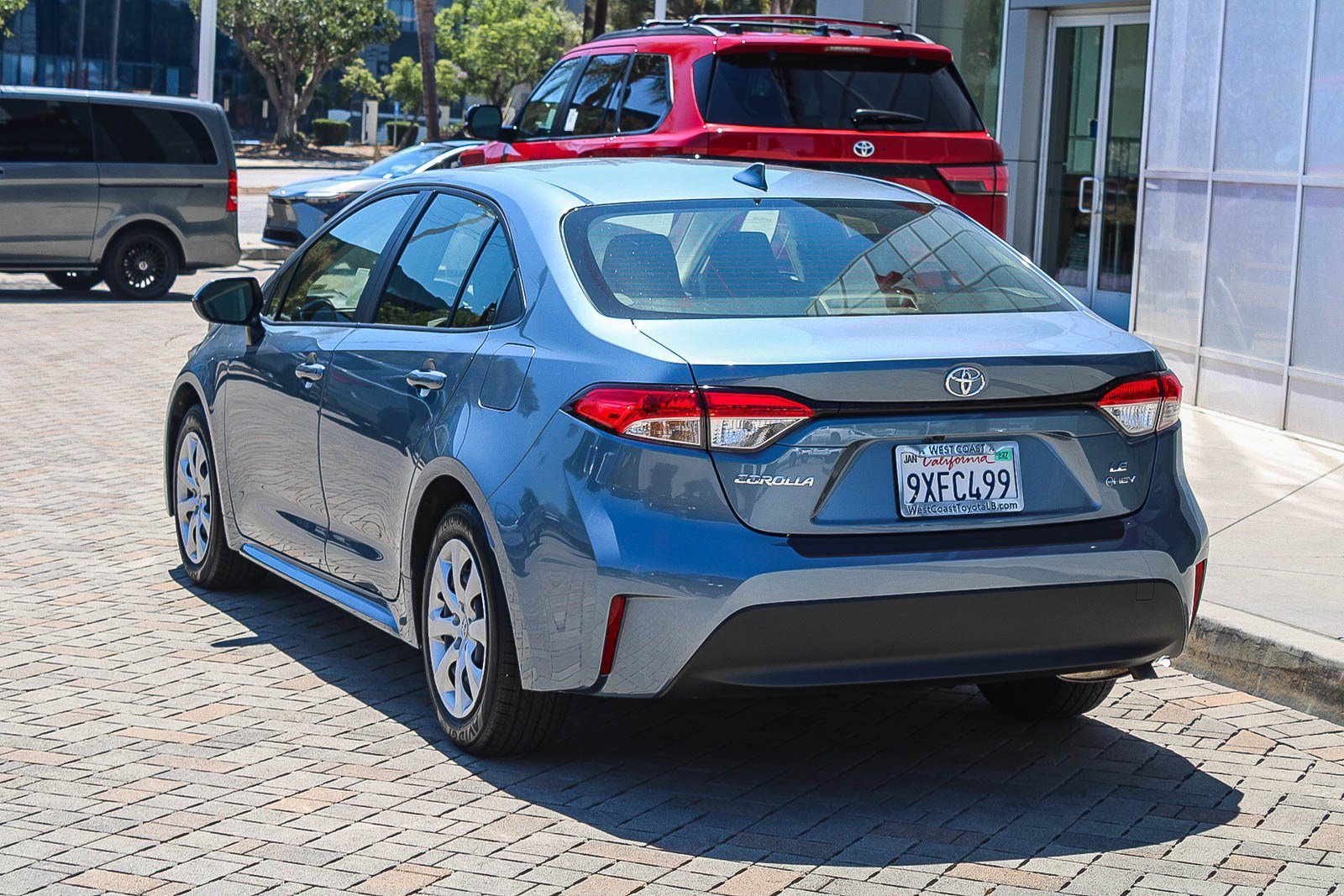 Certified Used 2026 Celestite Toyota Hybrid LE image 8