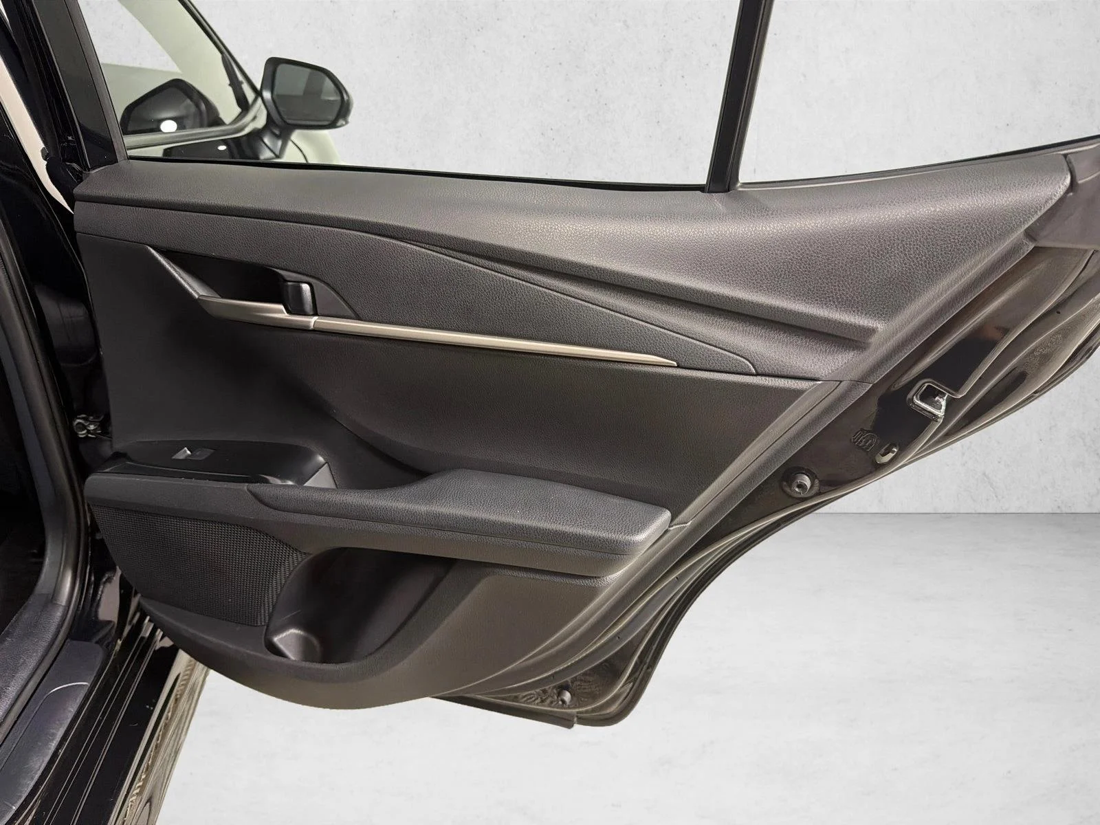 Used 2025 Midnight Black Metallic Toyota SE image 16