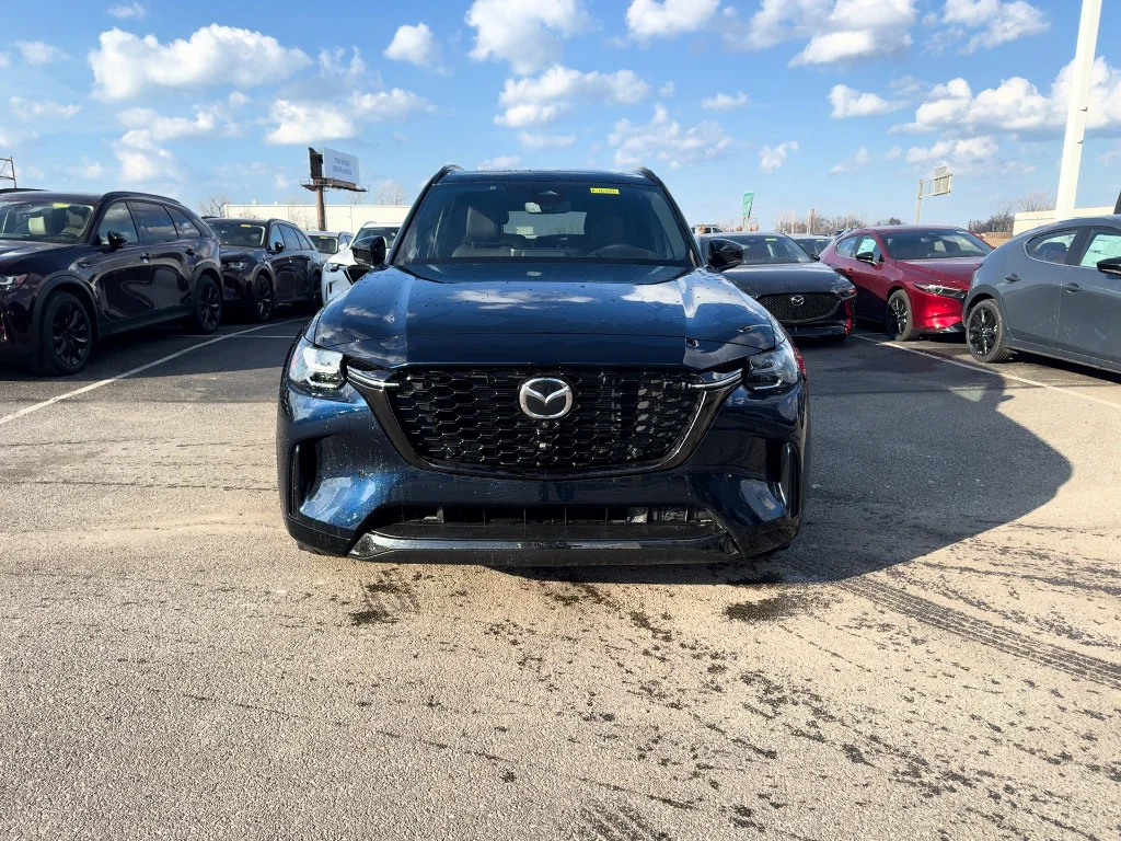 New 2026 Deep Crystal Blue Mica Mazda 3.3 Turbo S Premium Sport AWD image 2