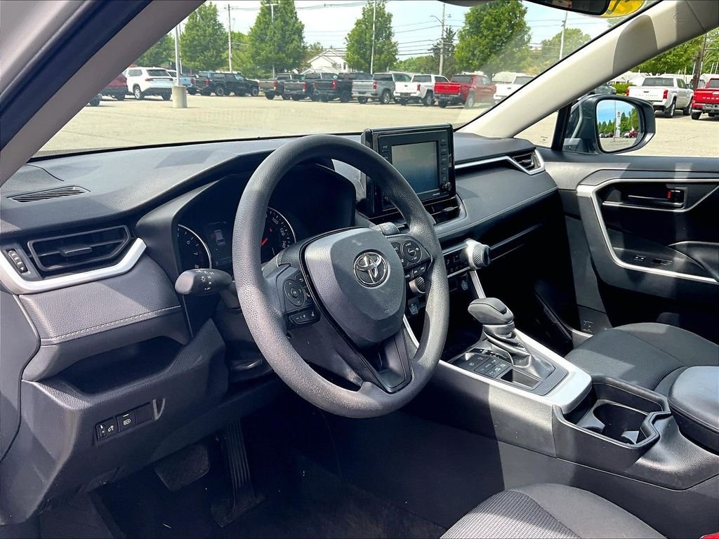Used 2021 White Toyota LE image 8