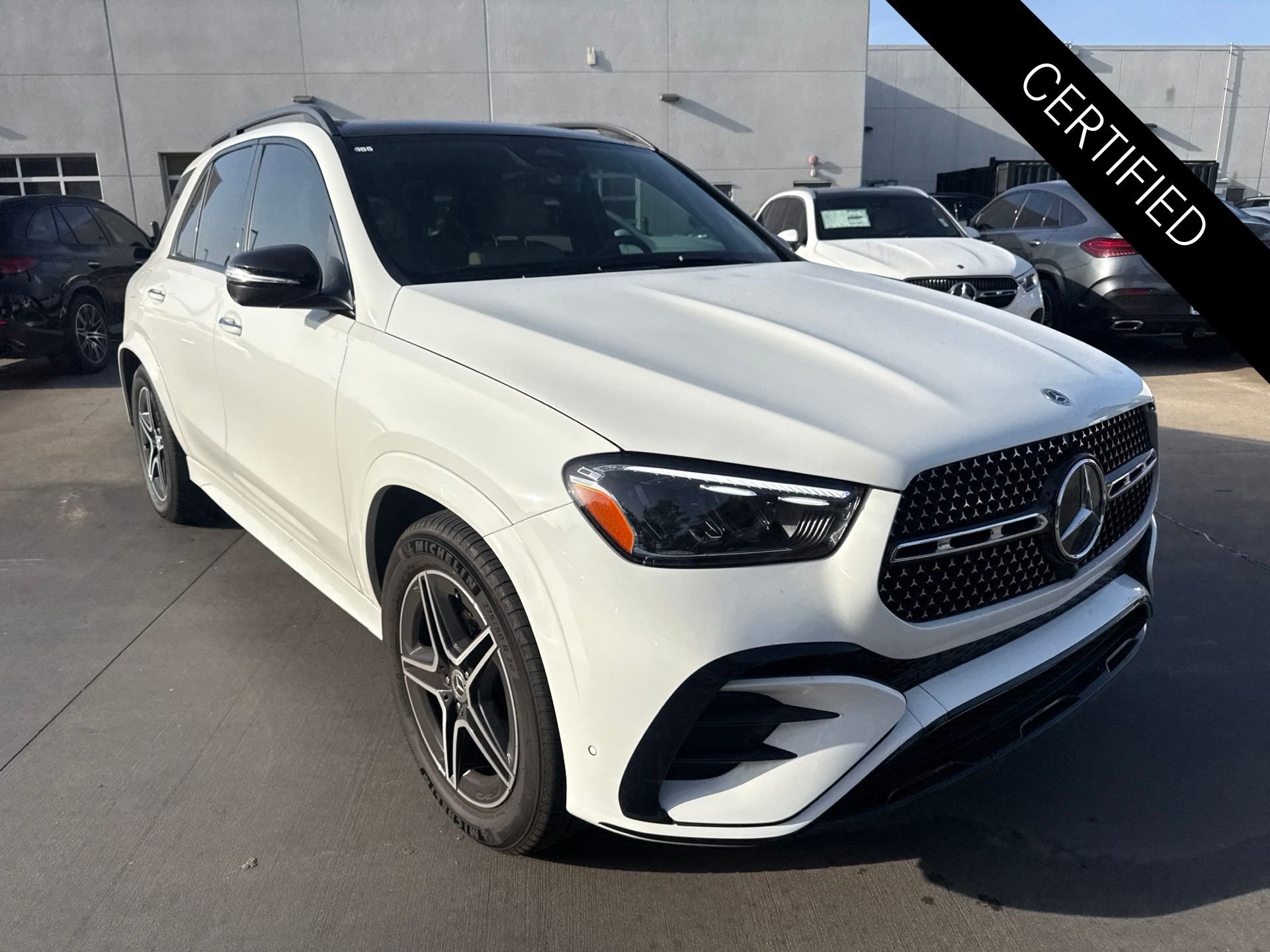 Certified Used 2026 Polar White Mercedes-Benz GLE 350 image 2