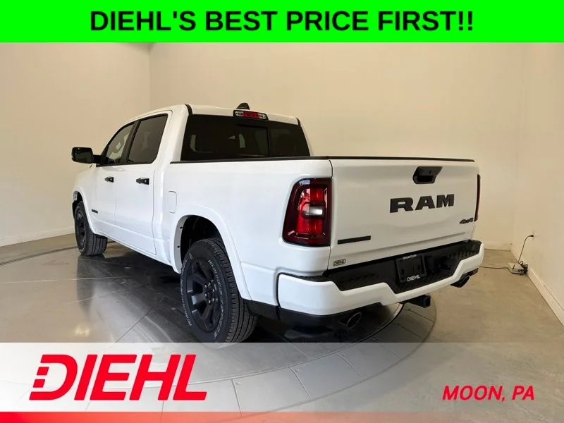 New 2026 Bright White Clear-Coat Exterior Paint RAM Big Horn/Lone Star image 5