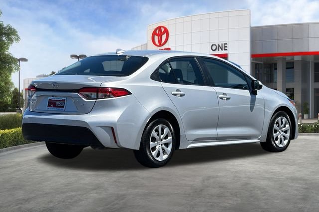 Certified Used 2023 Silver Toyota LE image 5